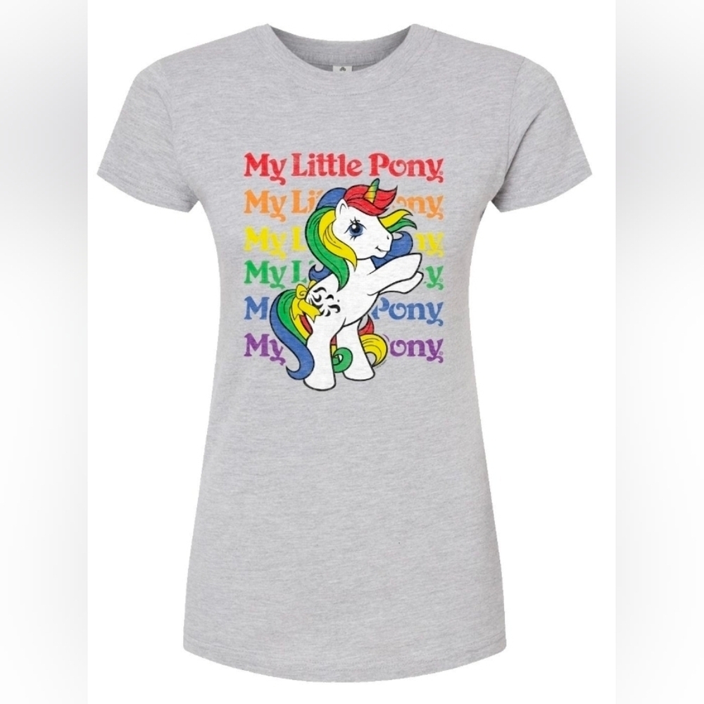 My Little Pony Rainbow Juniors Fitted Tee XL. New With Out Tags